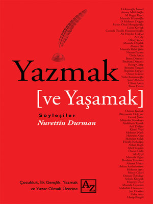 cover image of YAZMAK VE YAŞAMAK